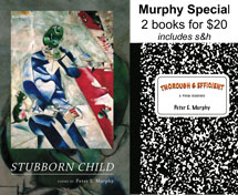 Murphy Special: 2 books of poetry by Peter E. Murphy for $20